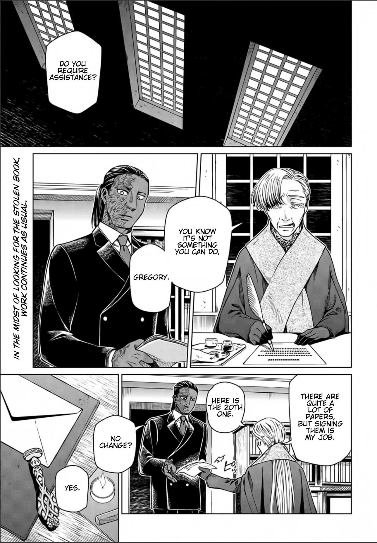 Mahoutsukai no Yome Vol.15-Chapter.73-Nothing-venture,-nothing-have.-III Image